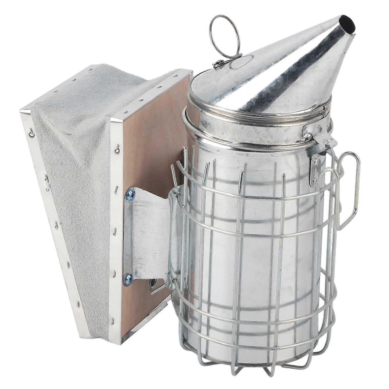 Stainless Steel Smoker Oven for Beehive Care, Safely Calming Bees