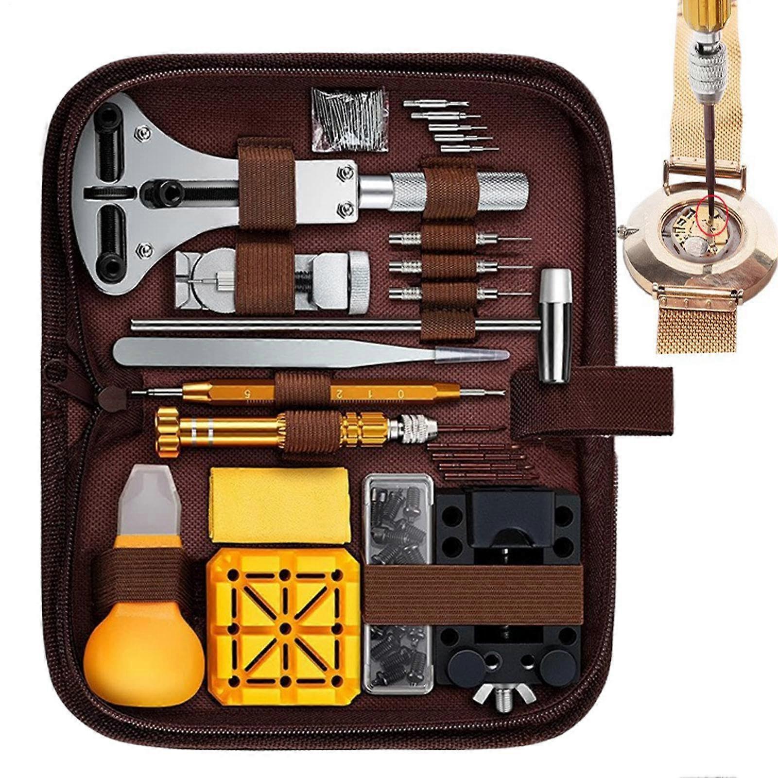 Watch  Tool  149Piece Watch Band Adjustment Set   Kit with AntiRust for Smartphones Laptops Computers Electronics