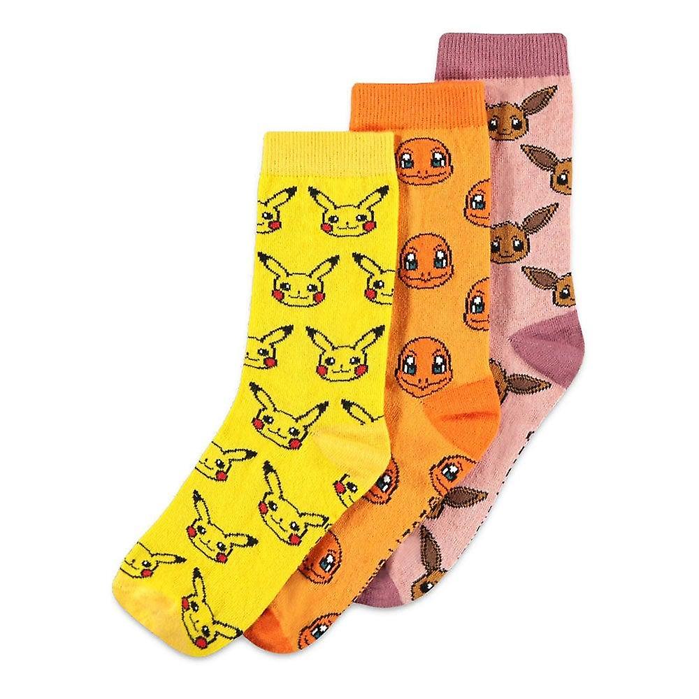 Pokemon Iconic Character Crew Socks