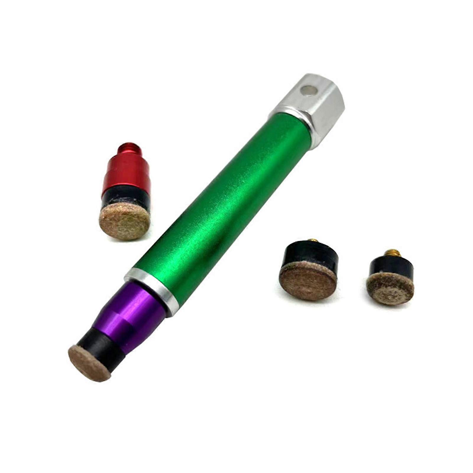 Auto Dent Repair Tool set Includes Metal Leveling Pen & Green Tapping Head Efficient Repair for Cost Effective Fixes Multicolor
