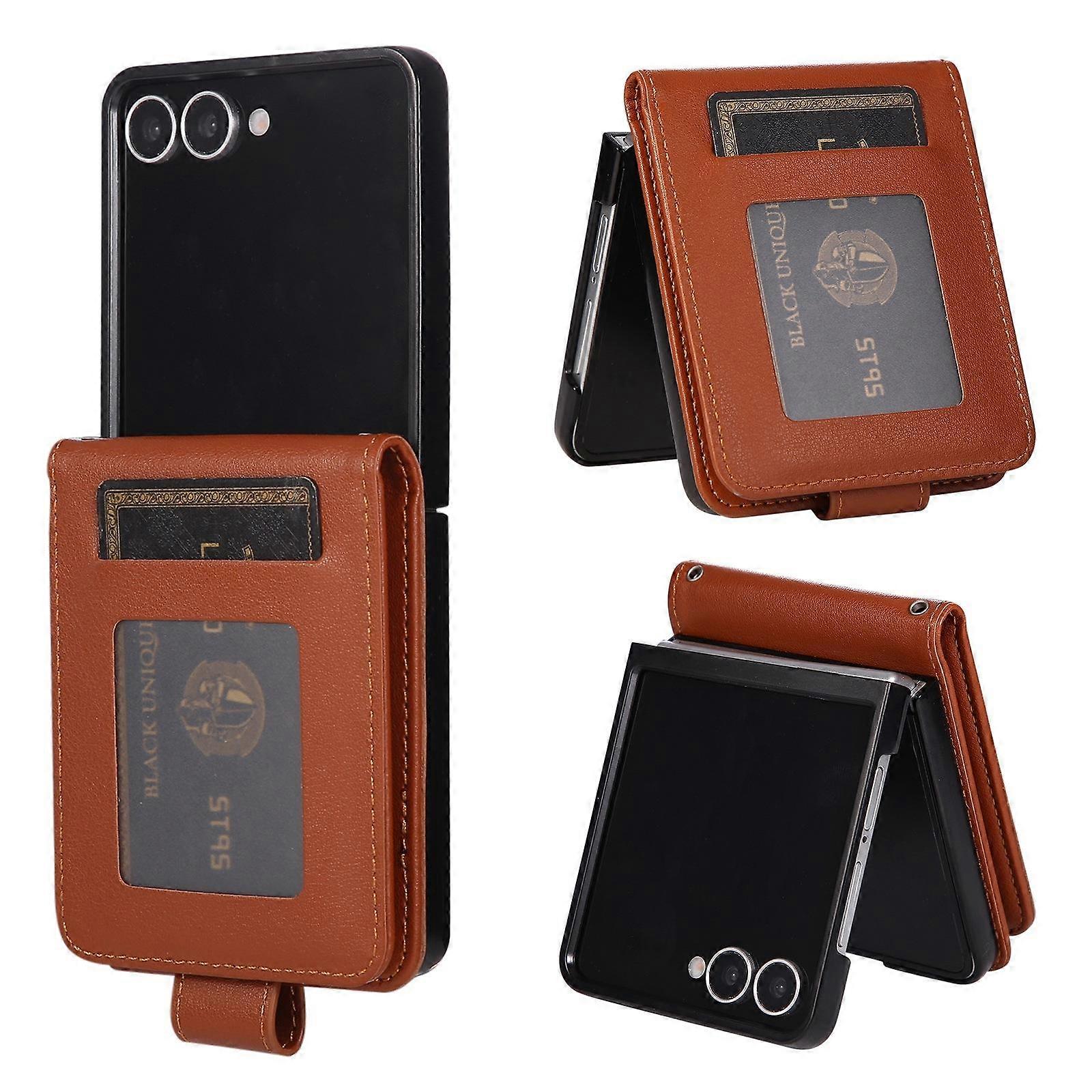 3-Card Slots Multifunctional Leather Phone Case