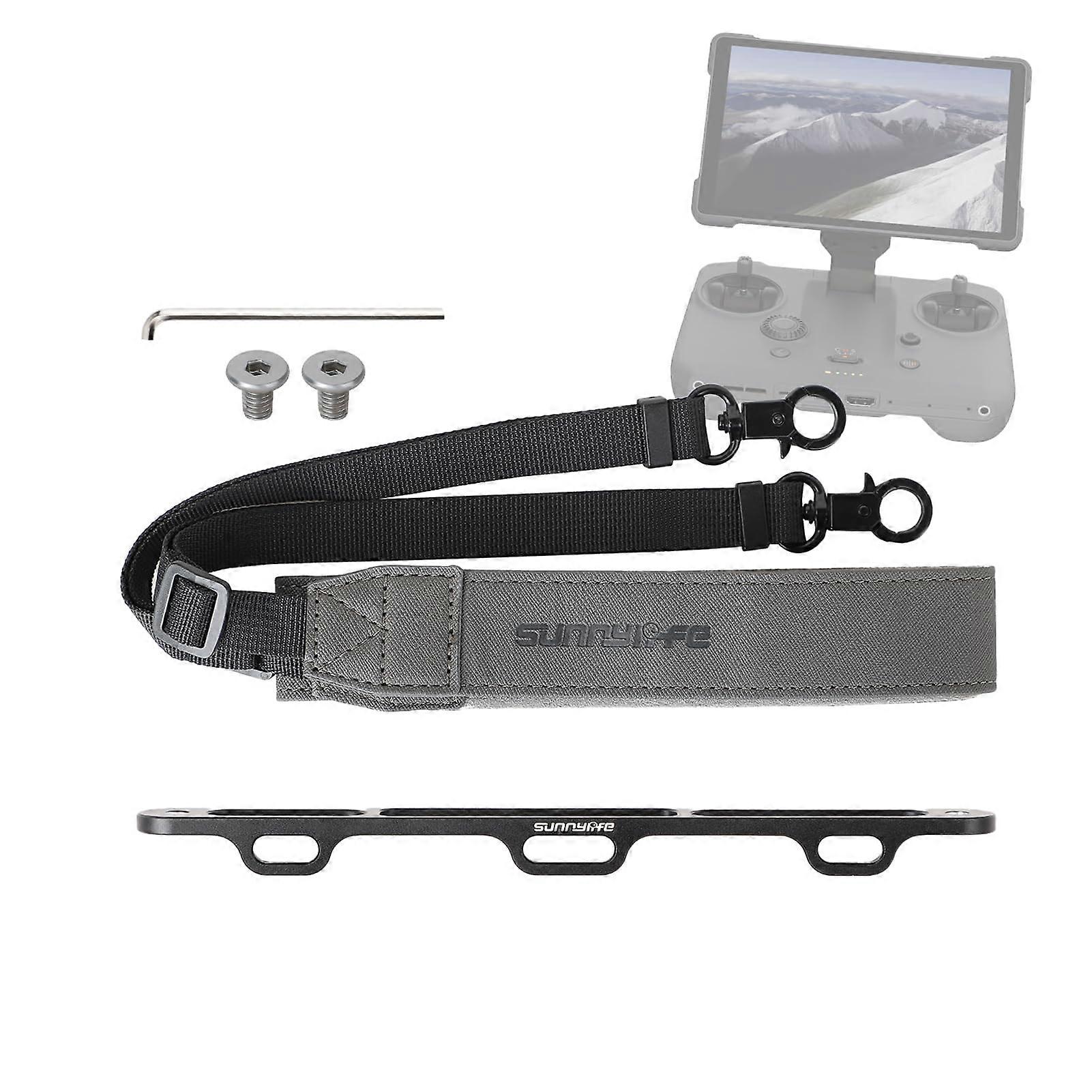 Hanging strap for DJI Mavic 4 Pro RC Pro 2 remote control accessory with CNC aluminum alloy, 3hook mount