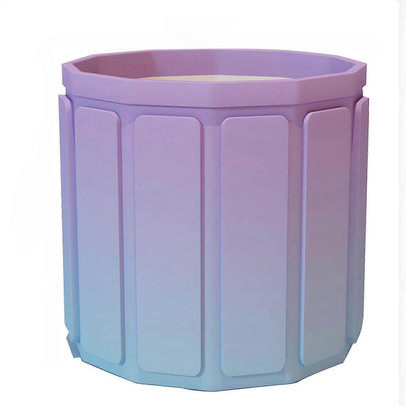 Portable Bathtub for Adults, 65 x 70 cm, Foldable Bathtub for Adults, Ice Bath and Hot Bath