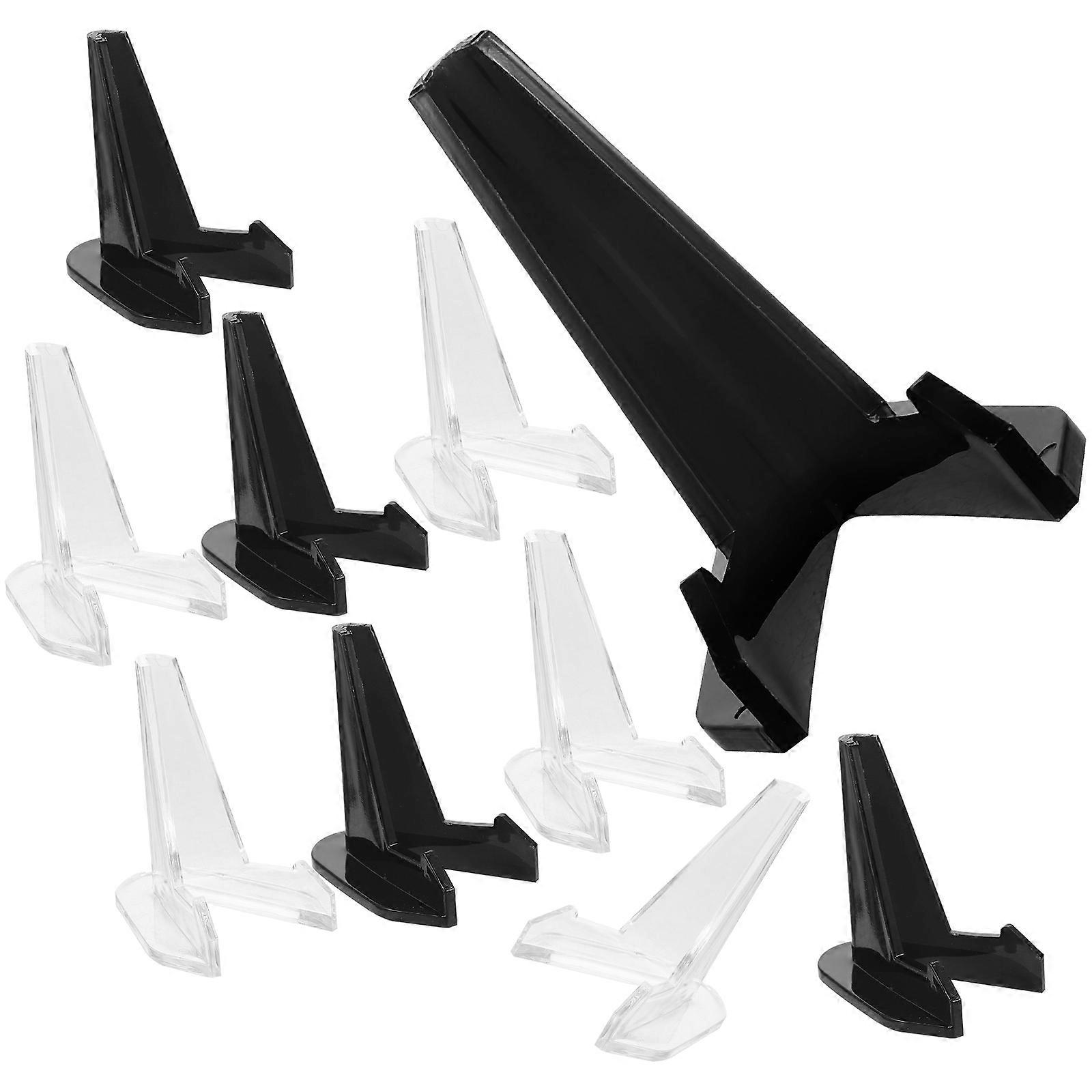 10pcs Acrylic Card Display Racks Photo Holders Show Rack Phone Holders