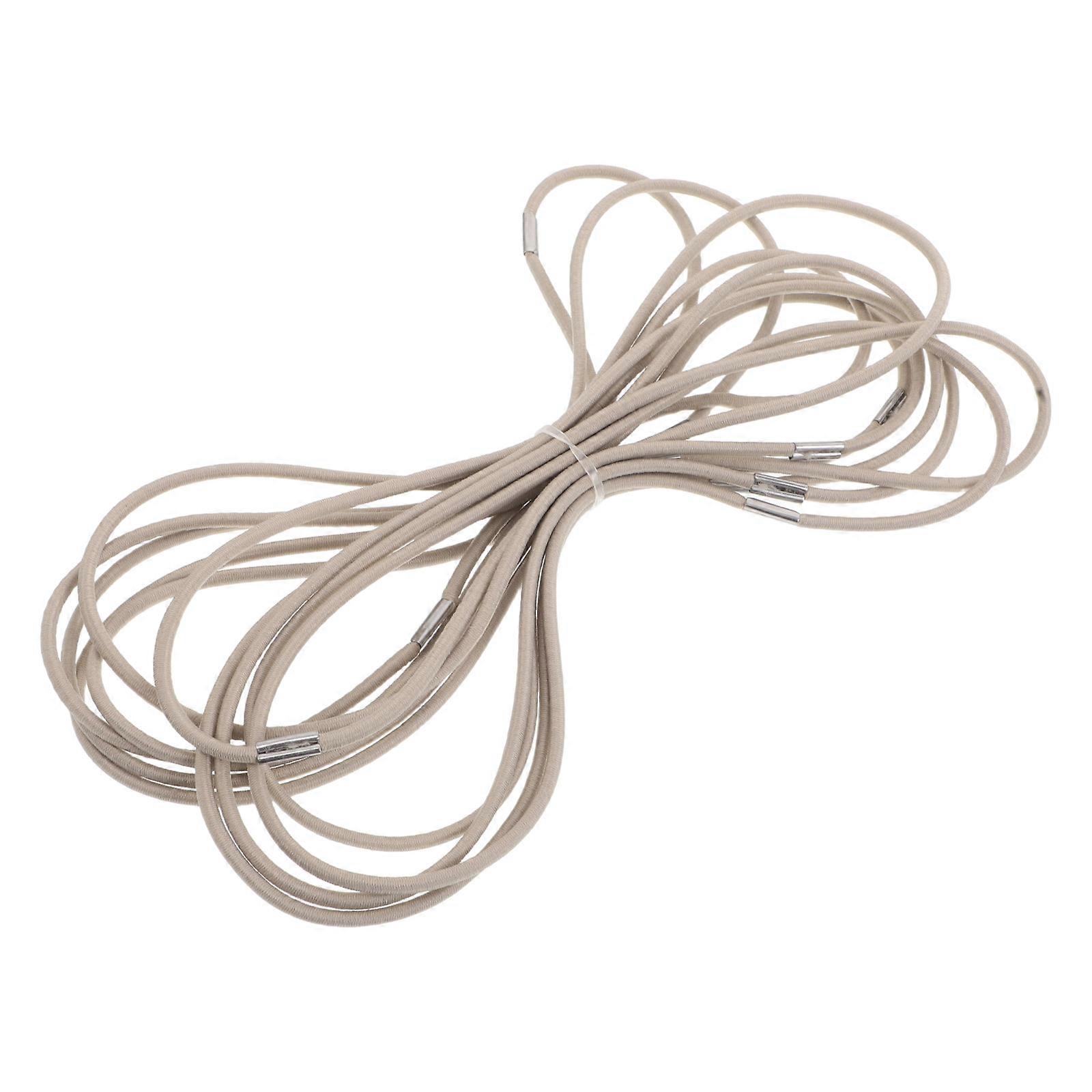 10pcs Mic Elastic Bands for Microphone Shock Mount Replacement – Slip Resistant Rubber Rings Compatible with Condenser Mics for Live Streaming &
