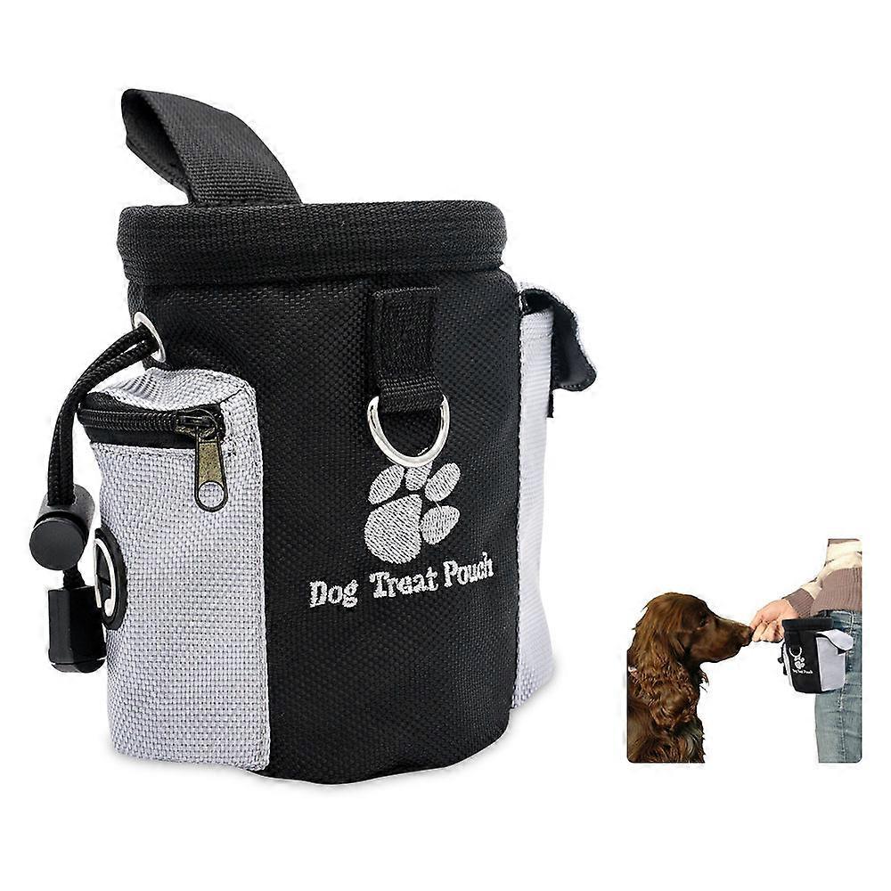 Dog Treat Pouch with Drawstring for Hands-Free Training and Storage Oxford Cloth