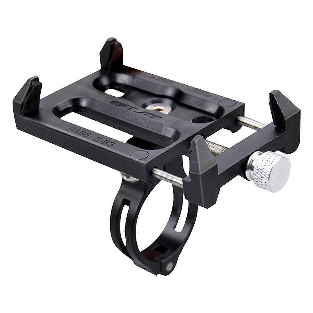 Adjustable Handlebar Cellphone Holder Aluminium Alloy and Nylon Non-Slip Design for Bicycle 1Pack