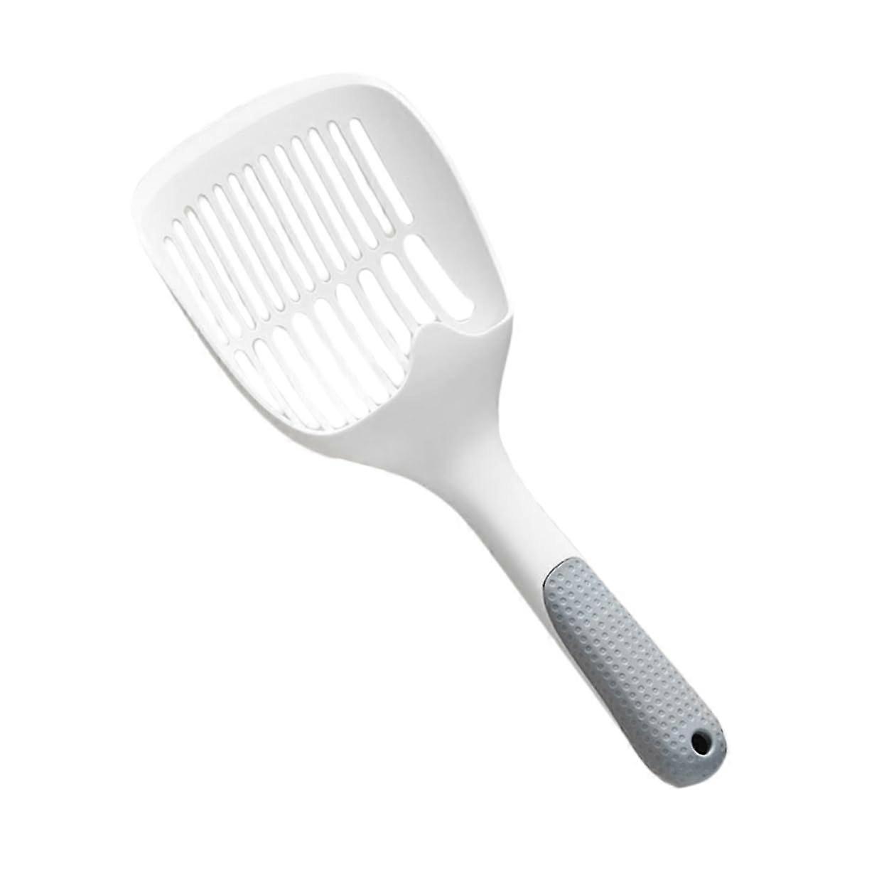 Cat Litter Scoop Set 2 Pieces with Long Handle for All Litter Types Durable Corrosion-Resistant Temperature-Resistant