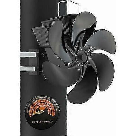 Stove Fan, Silent Operation, Heat-powered