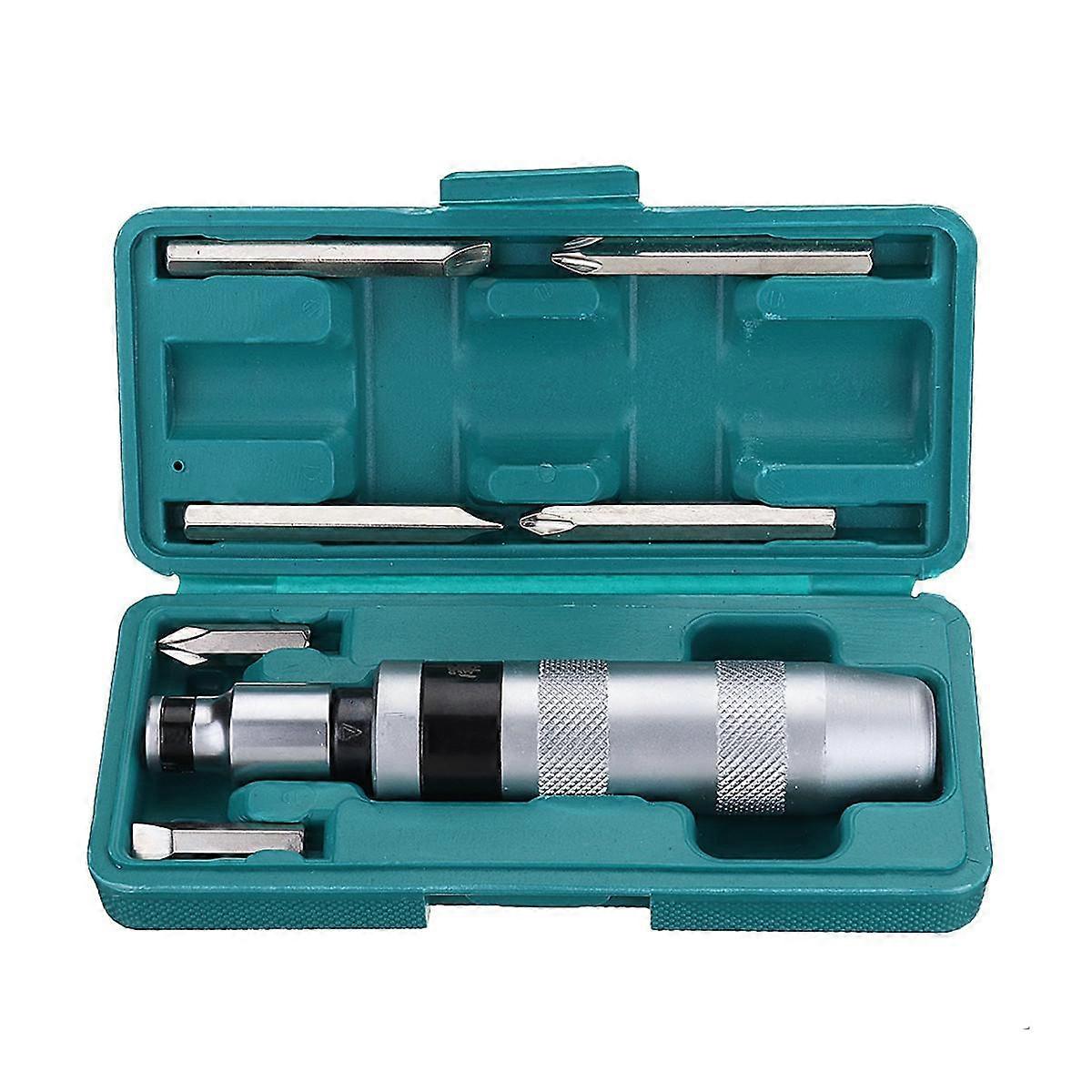 7Pcs Heavy Duty 1/2" Impact Screwdriver Driver Bits Set Reversible Multi-Purpose