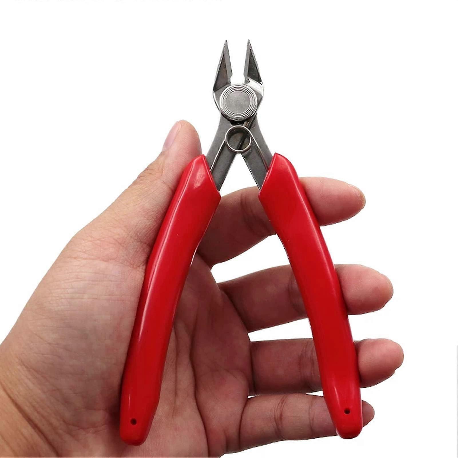 Sidecutting pliers, precision flush cutters, stainless steel, for electronics , jewelry