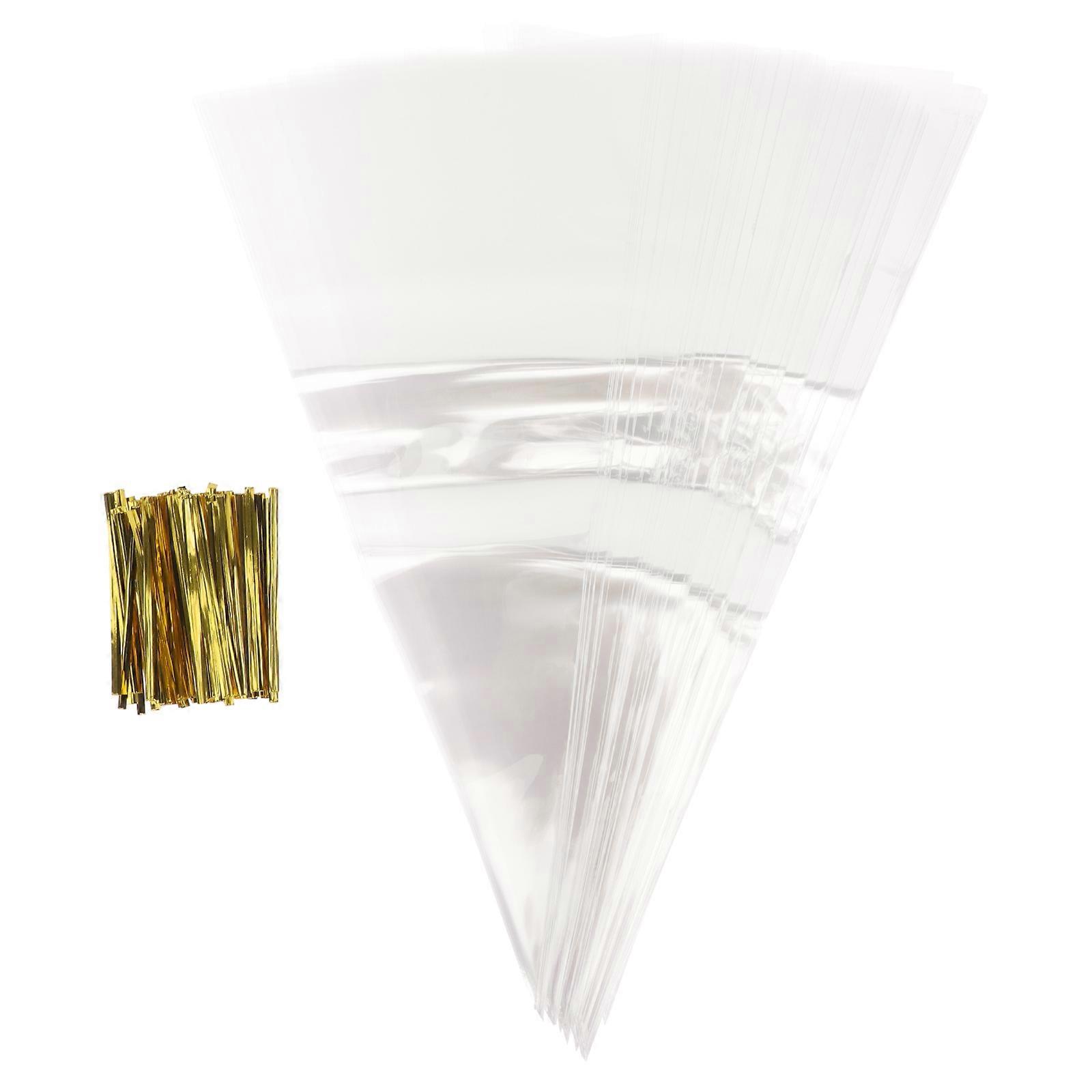 Transparent Popcorn Bags for Storage Use with Fine Workmanship and Premium Plastic Material 1 Set