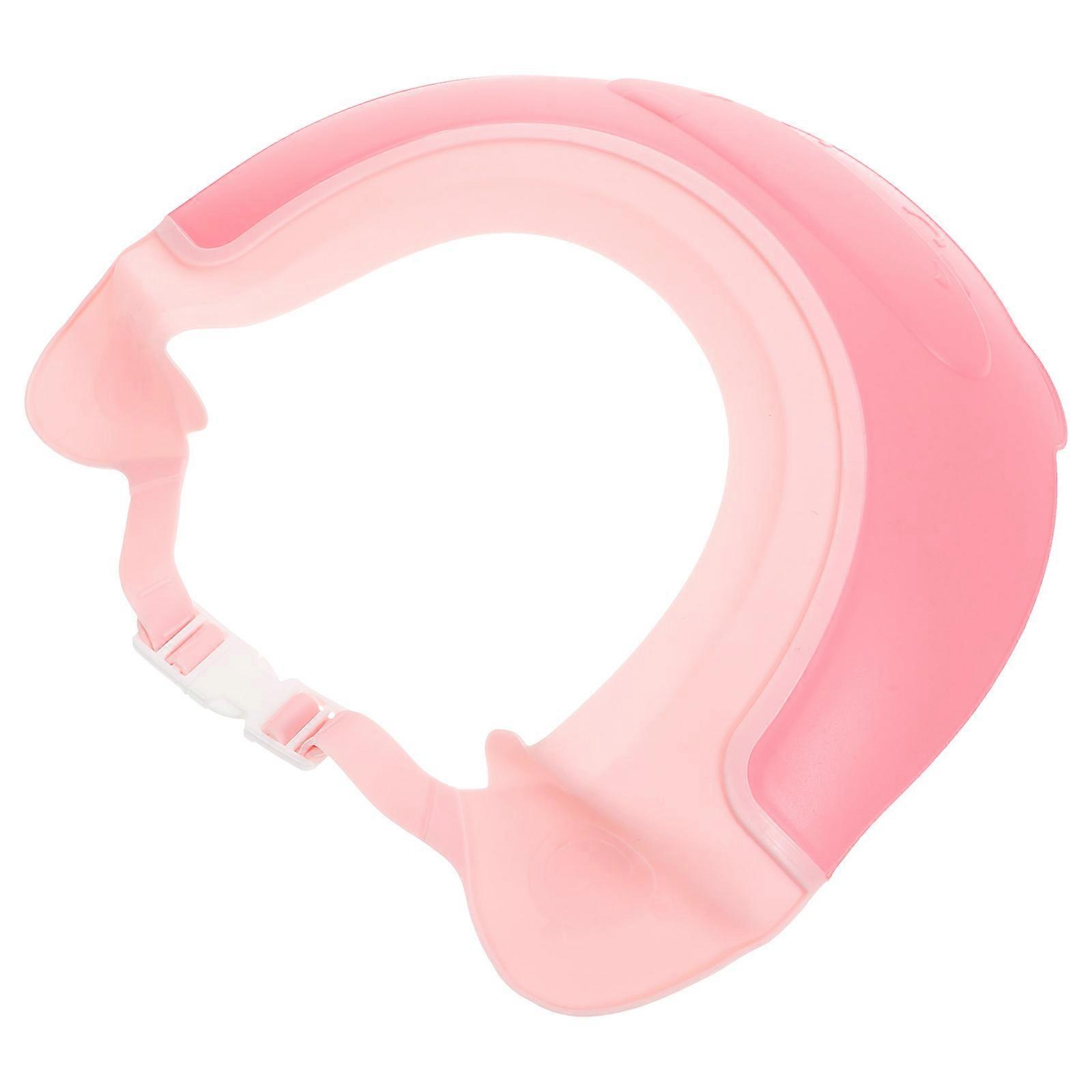 Adjustable Hair Washing Hat for Kids Assorted Color PE Shower Cap Prevents Water in Ears and Eyes 1 Count