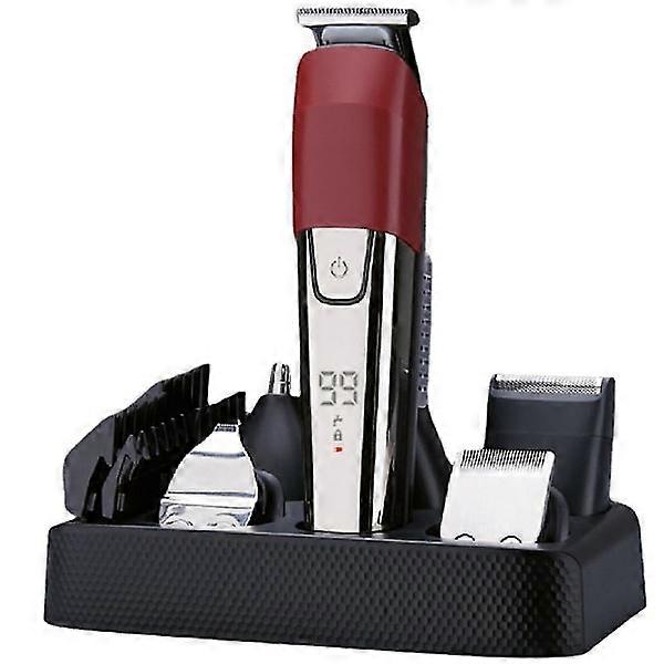 Tondeuse à cheveux électrique 6 en 1 machine à couper les cheveux