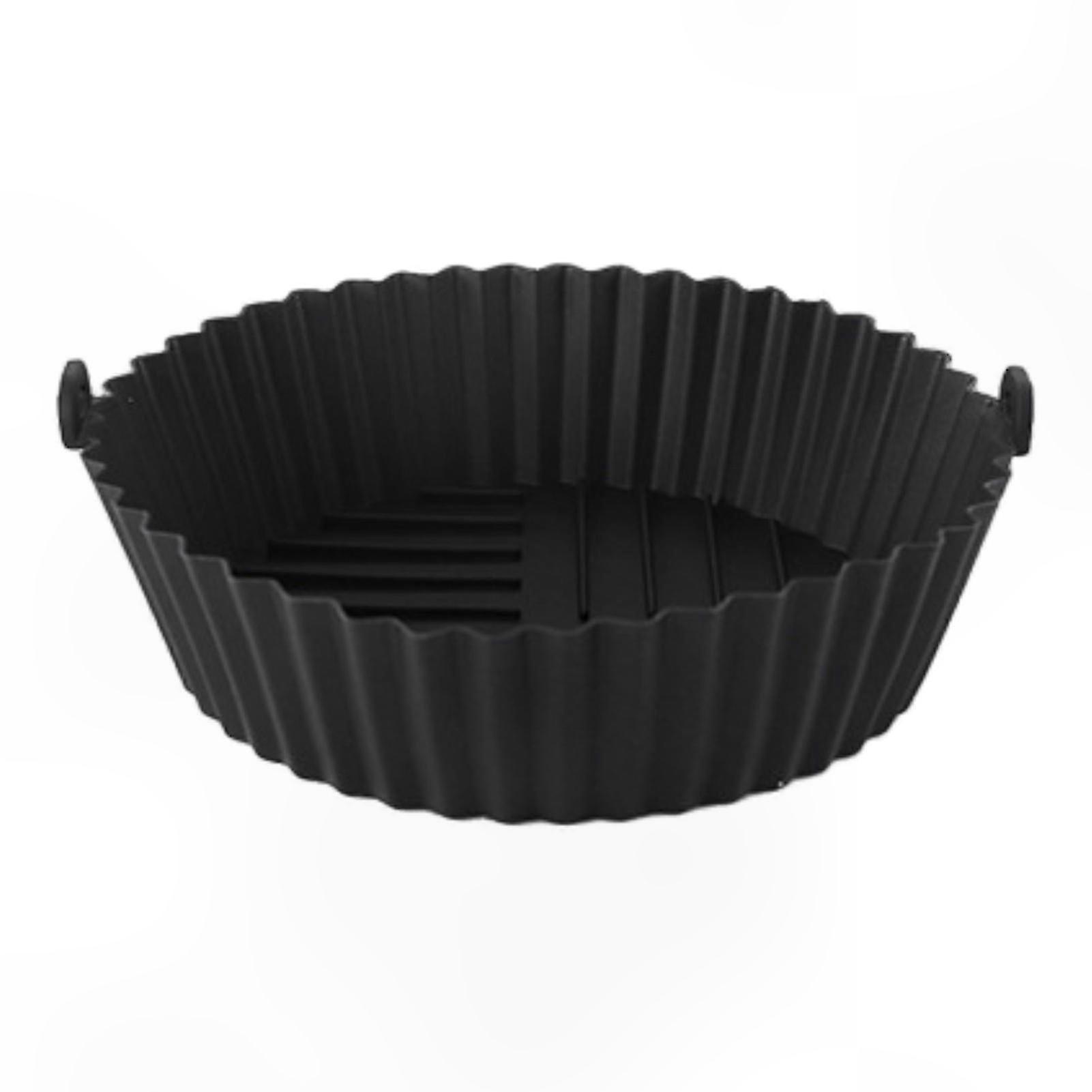 BPA-Free Silicone Air Fryer Liner Replacement Tray for Parchment Paper Alternatives Food-Safe Oven Accessories Residue-Free Cooking Solution