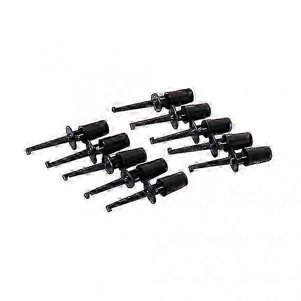 20Pcs Test Hooks Spring Clips for PCB SMD Probes Black Electronic Testing hwy