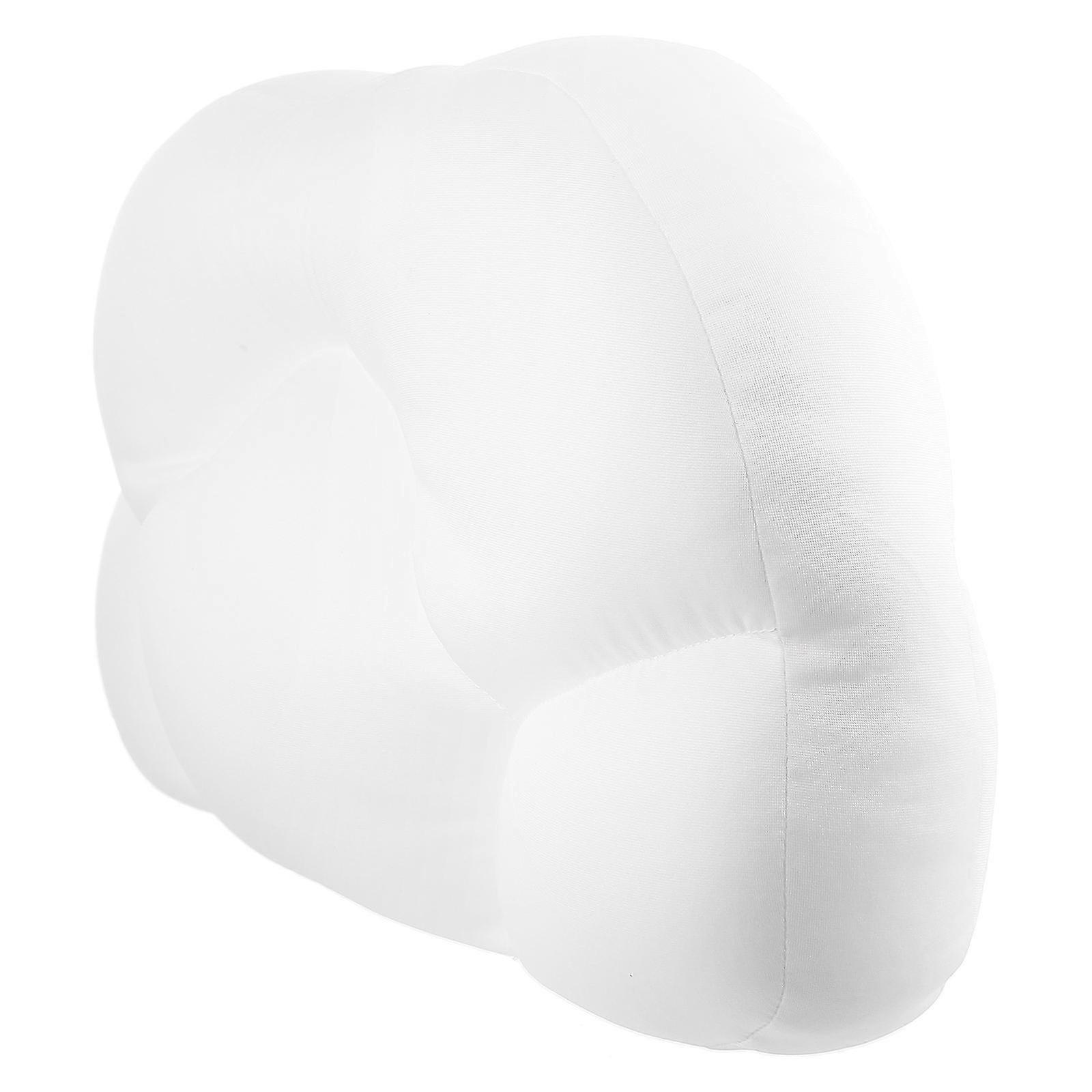 Ergonomic Waist Cushion Multipurpose Lumbar Pillow for Travel Foam Particles 1Pack