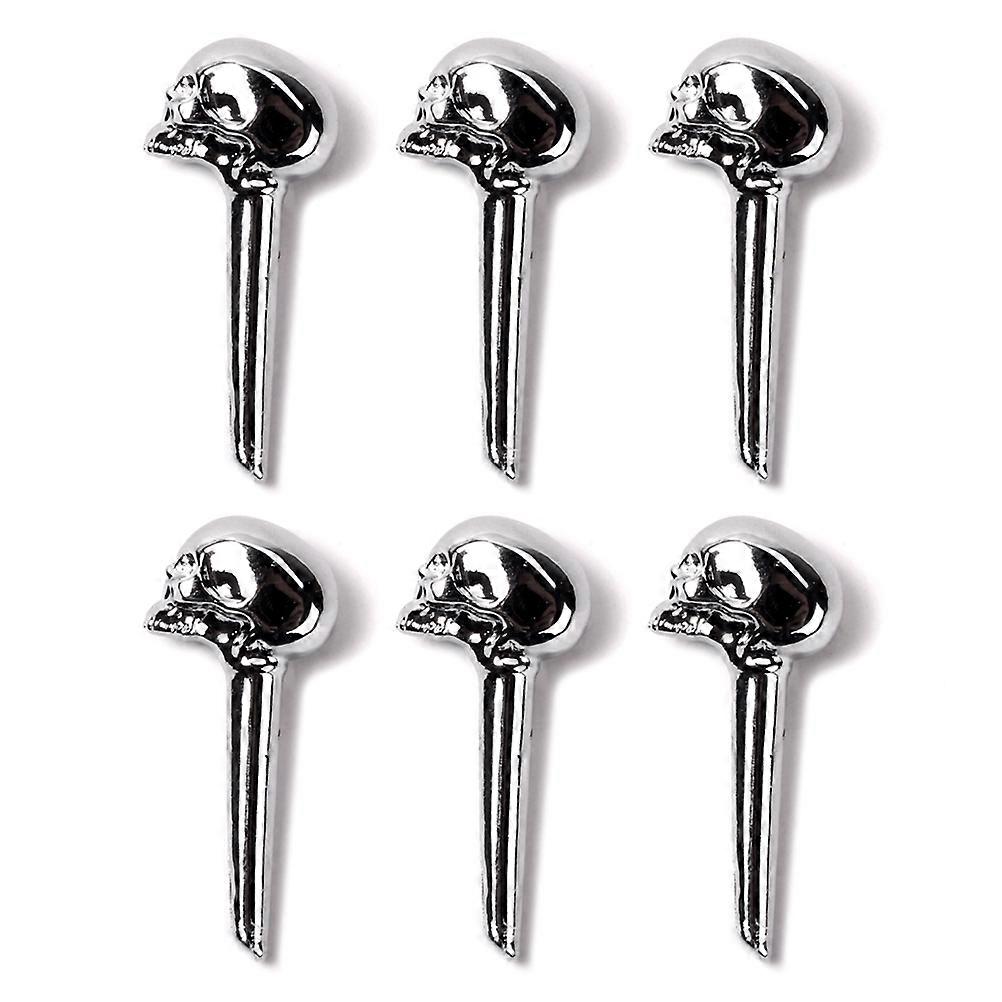 Guitar Tuning Pegs Skull Shape Design Metal String Pegs for Music Practice Performance 1Set
