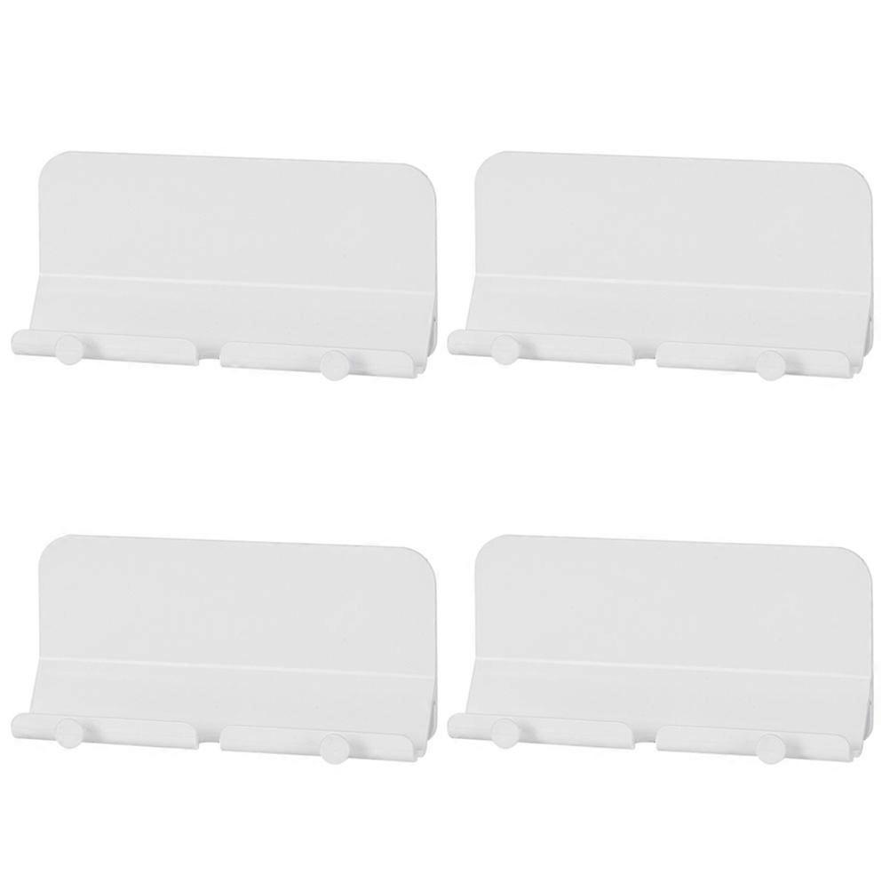 4pcs Nail free Wall mounted Charging and Viewing Bracket for Mobile Phone and Tablet