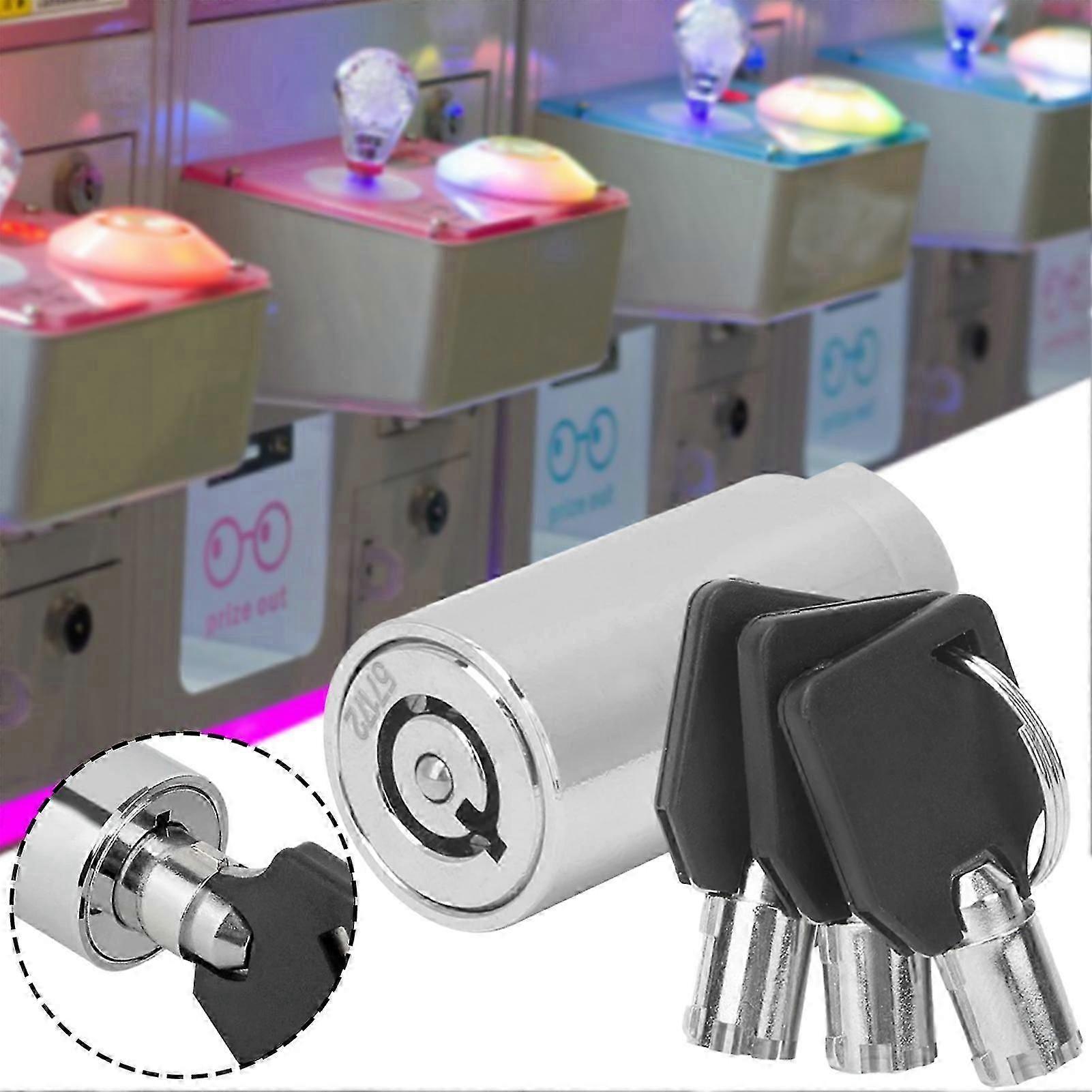 Professional Vending Machine Lock Cylinder High Securitys Universal Vending Machine Lock/Key Set for Automatic Sellings