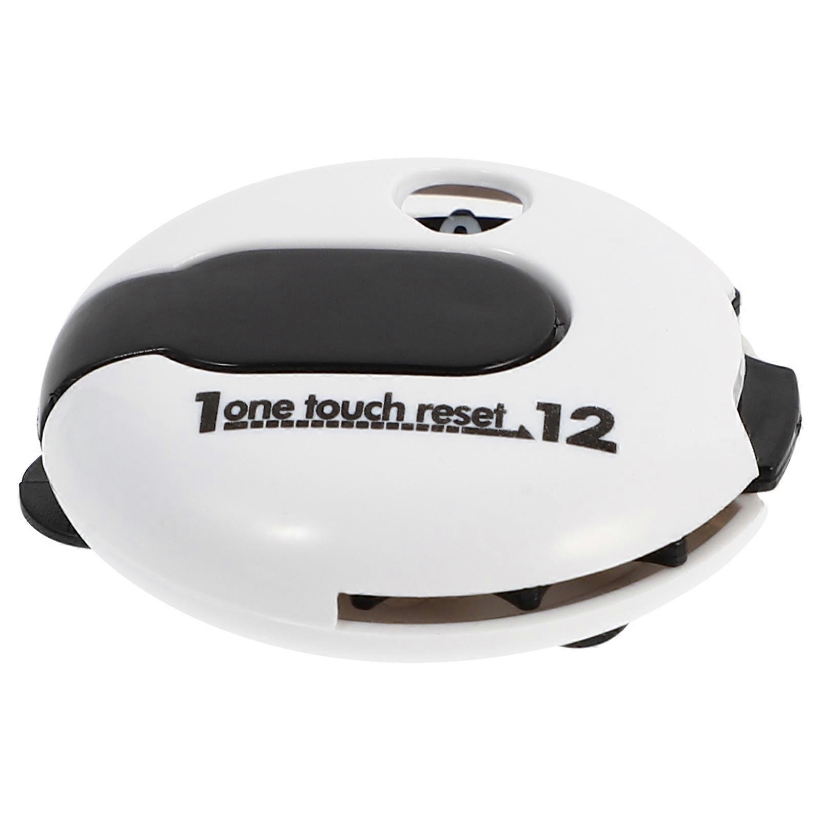 Portable Mini Score Keeper Designed For Beginners Engaging In Sports Activities White 1Set