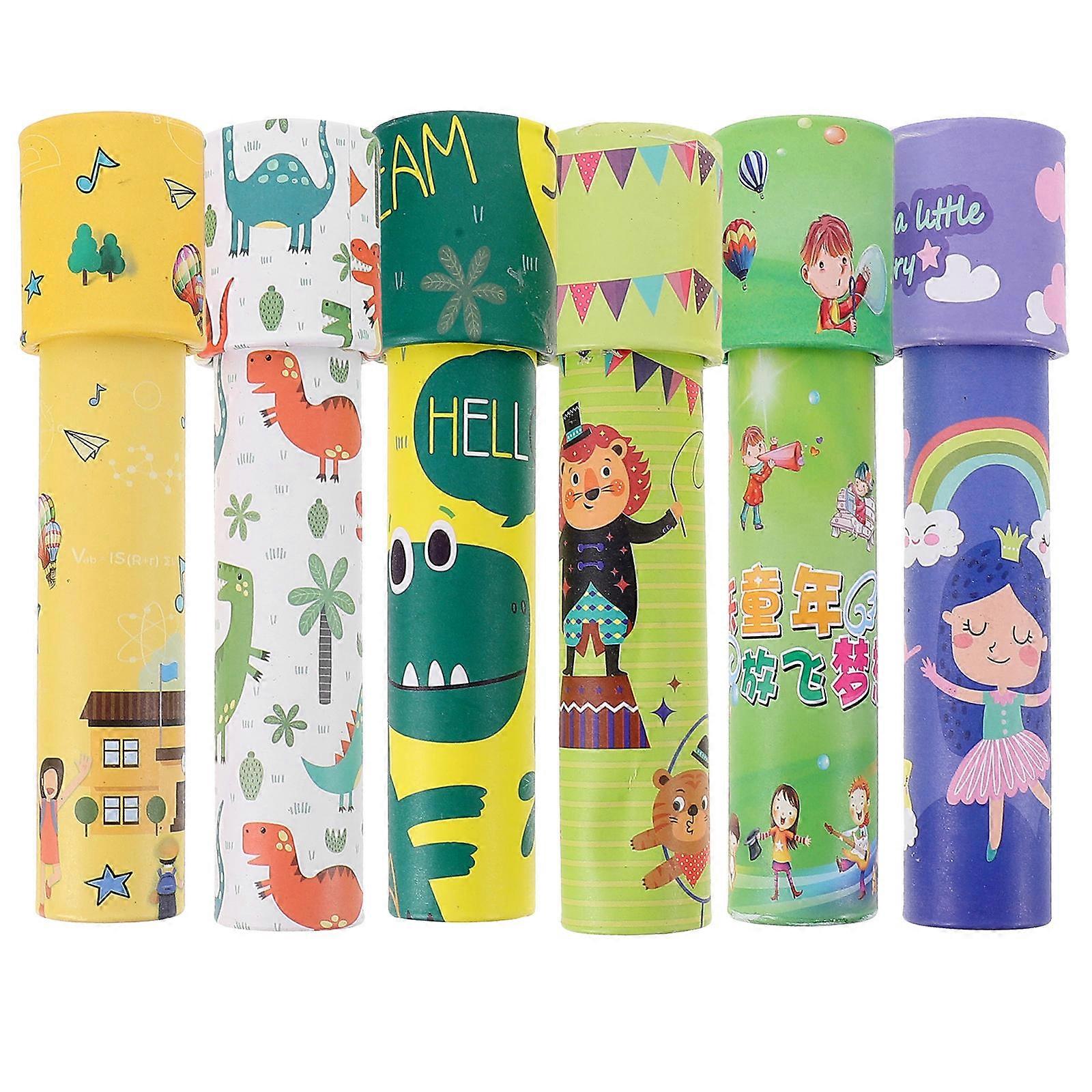 8Pcs Moving Kaleidoscope Retro Toys For Outdoor Activities Children Imagination Development Small Size Fun And Engaging
