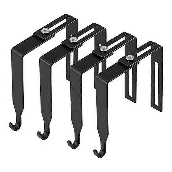 2/4/6/8/10Pcs Adjustable Outdoor Light String Hooks Rustproof Strong Load-bearing String Light Hanger Hooks Cable Cord Holders