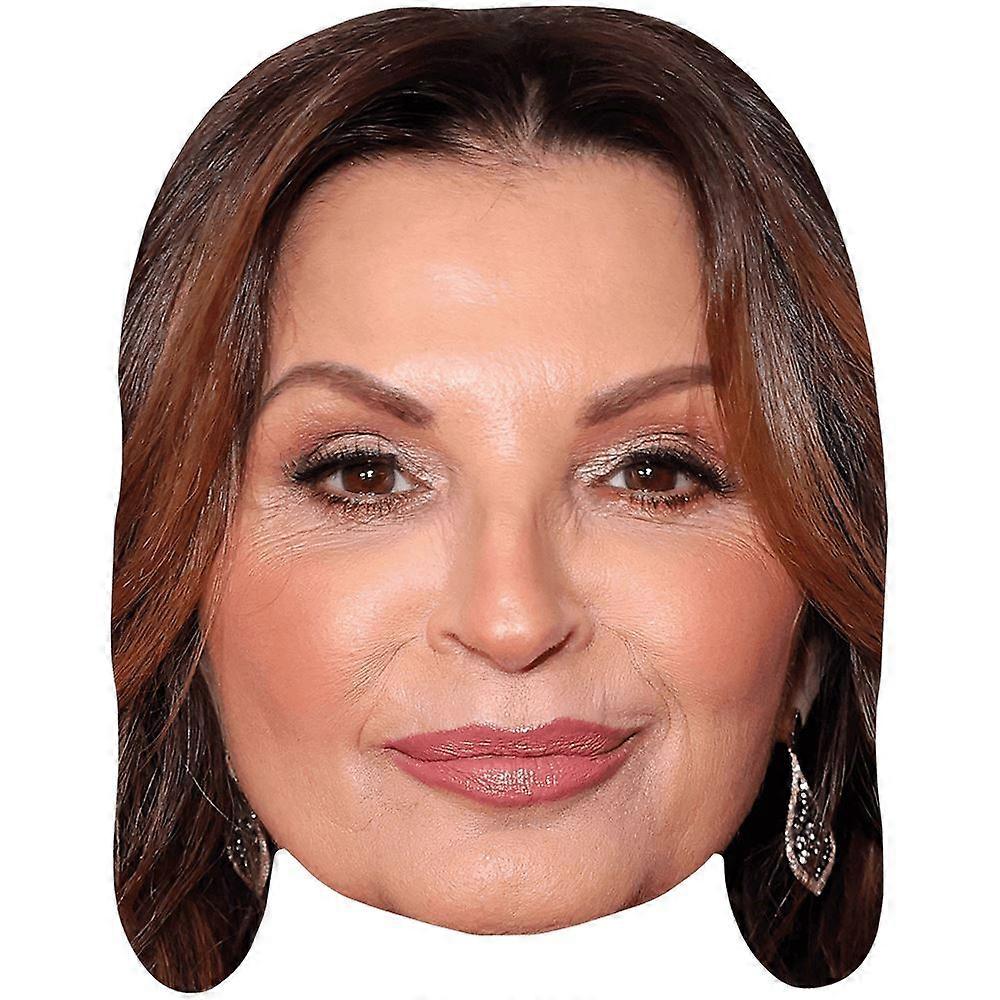 Kathrine Narducci (Smile) Celebrity Mask, Flat Card Face