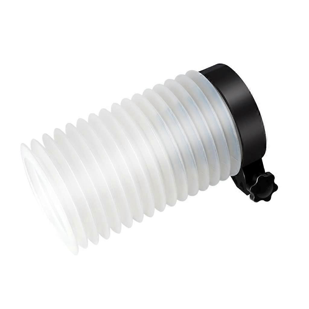 Portable white rubber drill dust collector, electric hammer shell for corded and cordless hammer drills