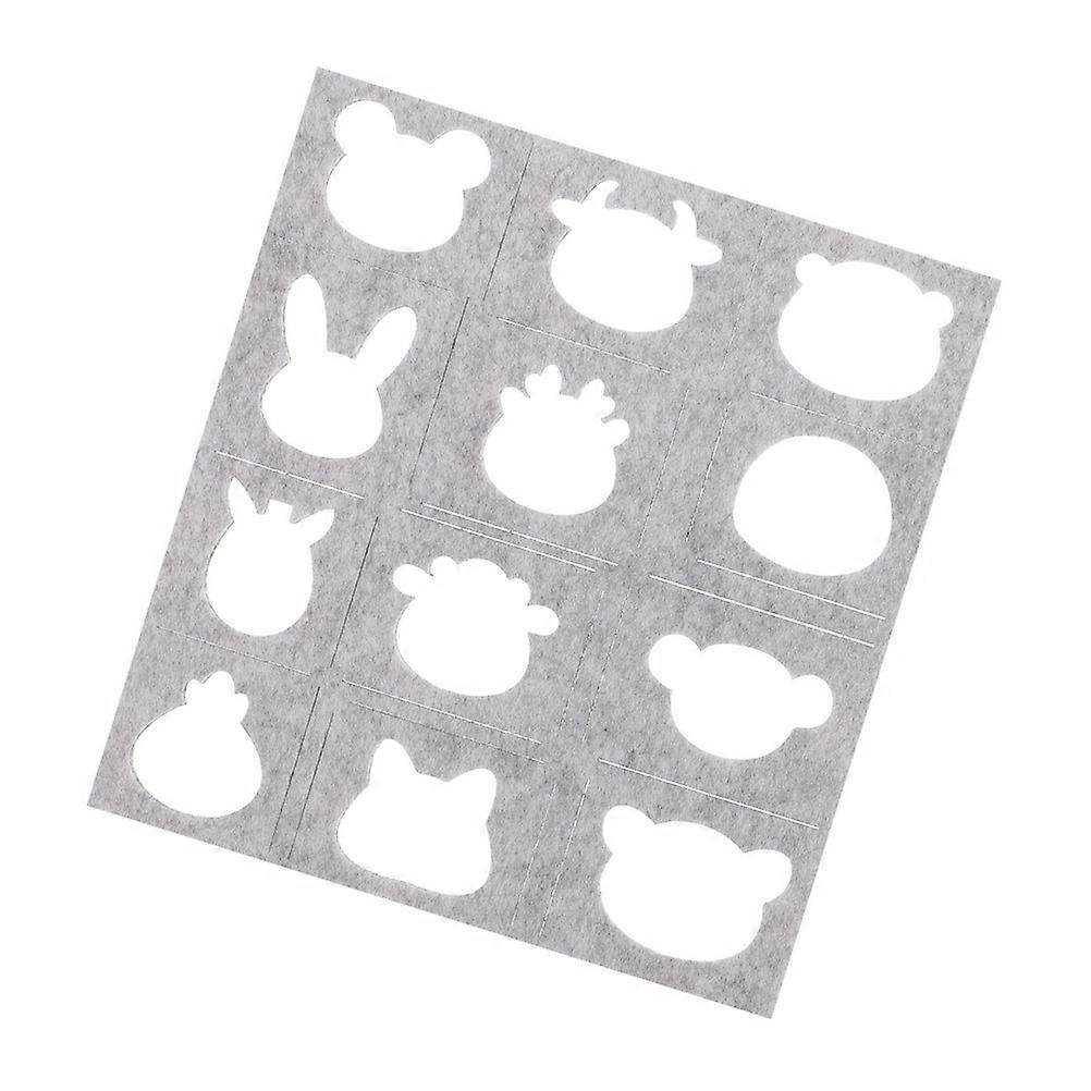 Needle Felting Applique Template Woolen Felting DIY Stencil Convenient DIY Felting Craft Stencil