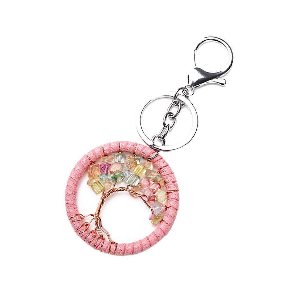 Charming Tree Of Life Keychain Friends 4.7X2X0.2In 1Set