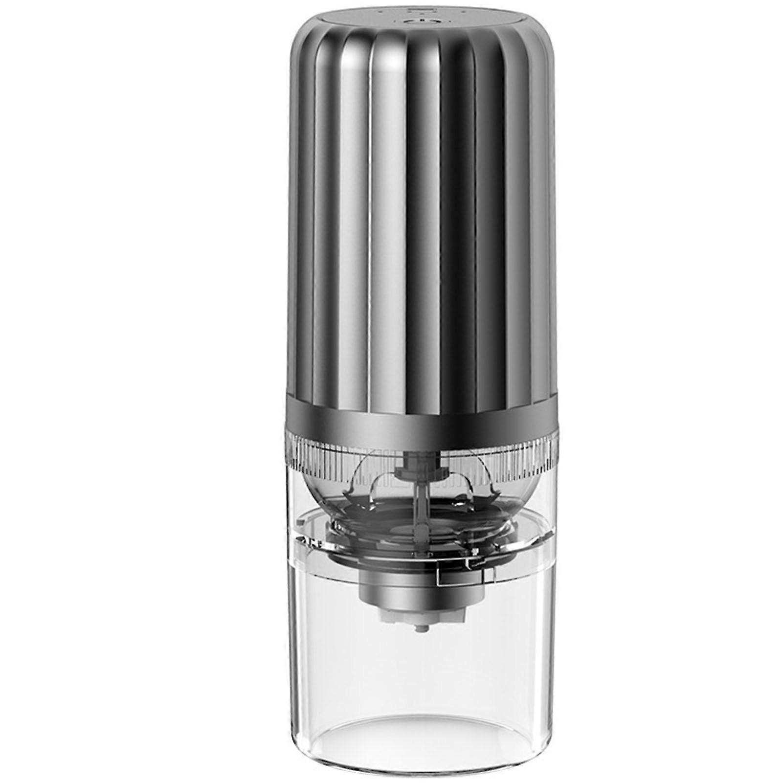 Household Electric Coffee Grinder USB Wireless Fully Automatic Adjustable Burr Mill For Home Use With Grind Settings