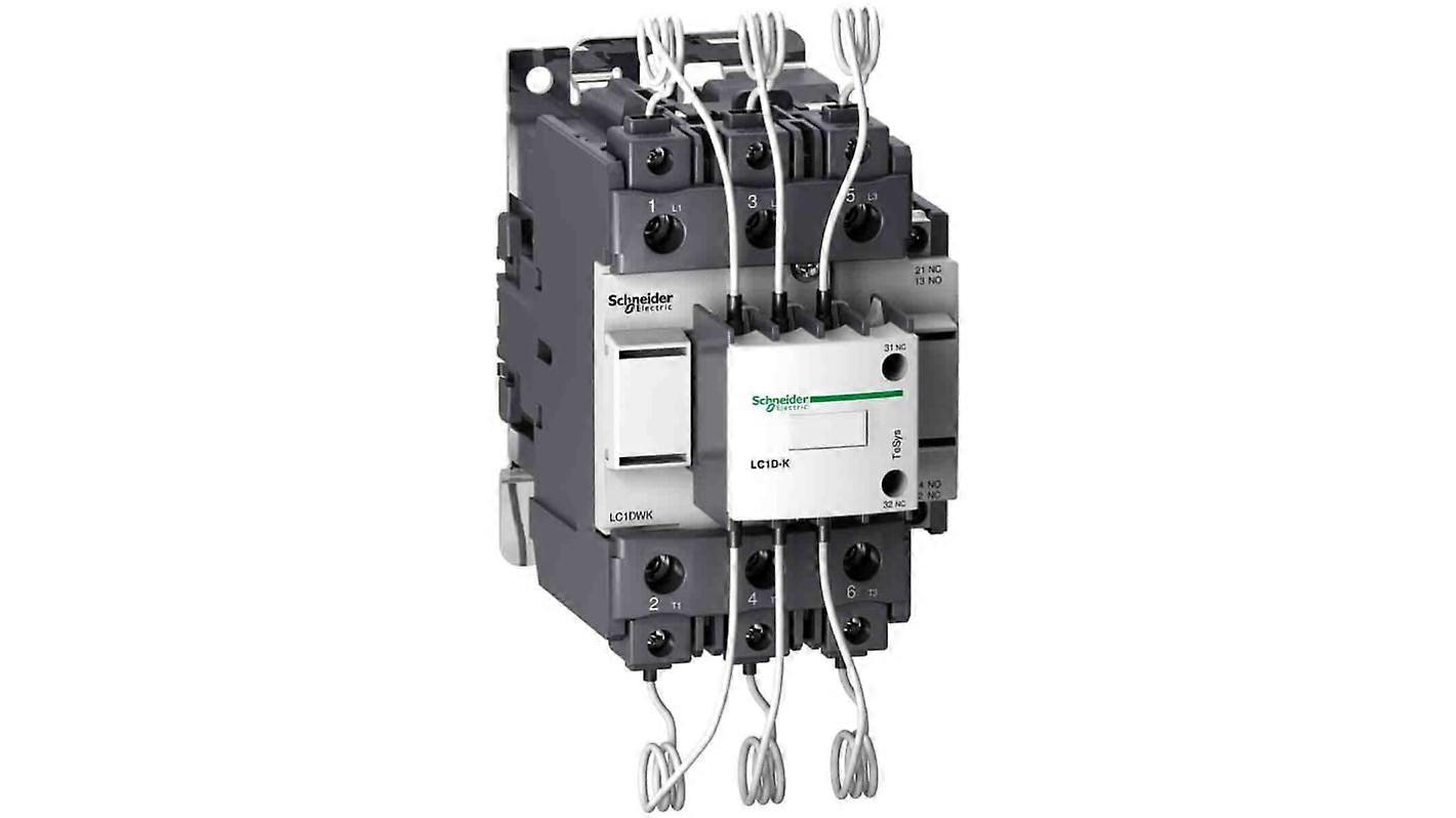施耐德接触器 3 极 220v 交流线圈 690v 交流 Tesys D Lc1dwk12m7