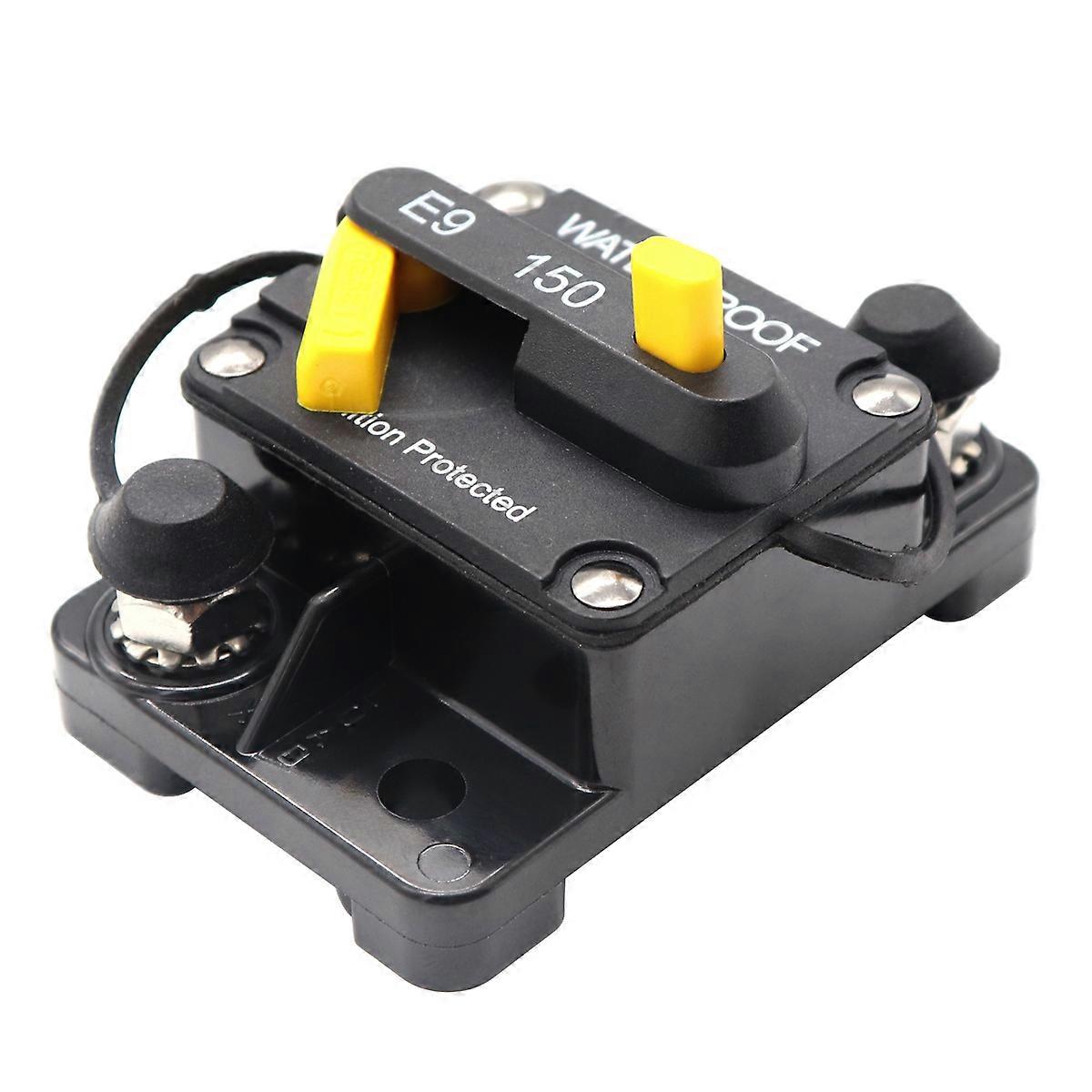 Automotive Fuse Block 48V Circuit Breaker High-current Protection For Vehicles Long-distance Driving 7.2 X 4.6 X 3.1 Cm 1Pack