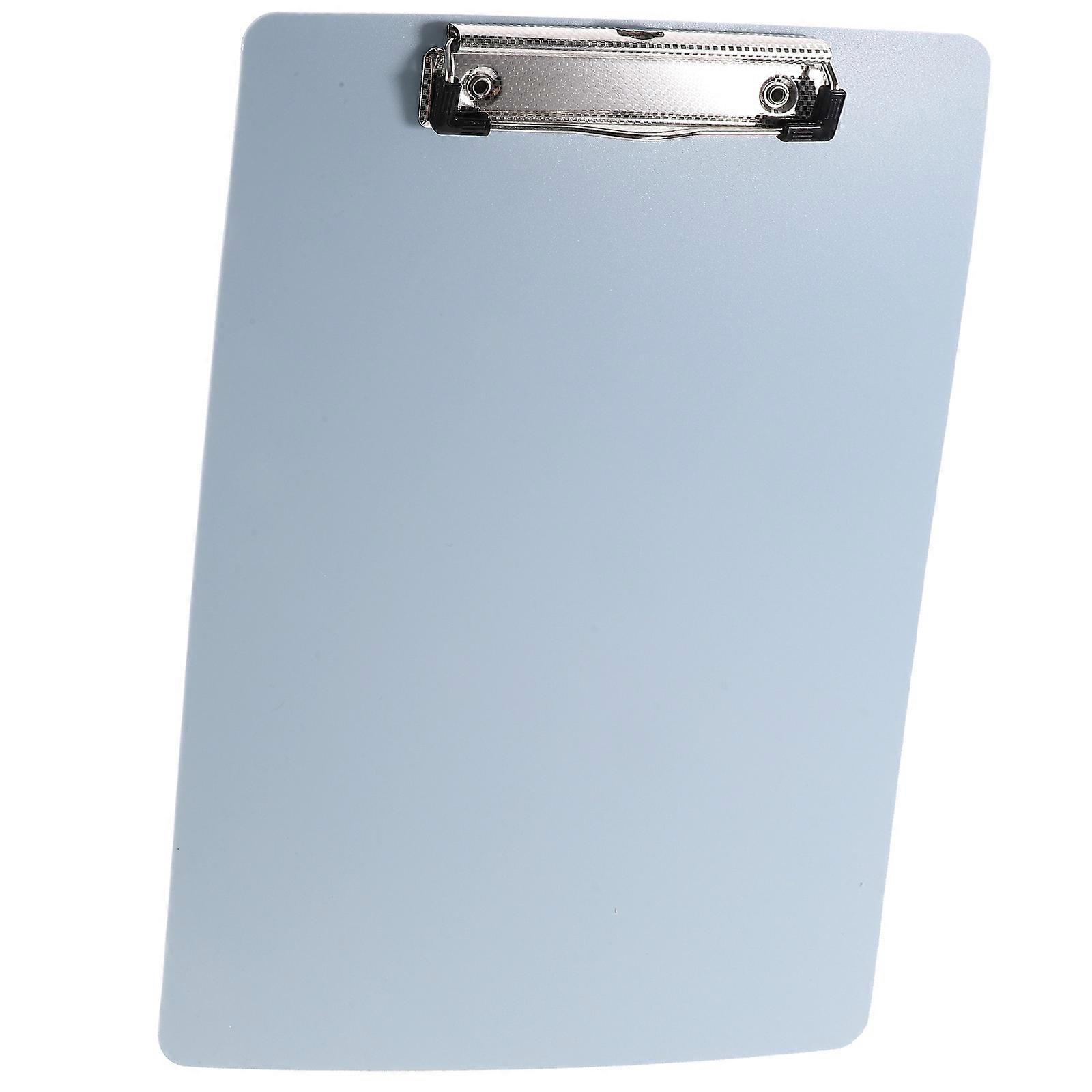 Office File Folder Clip Board for Writing Sky-Blue Clipboard