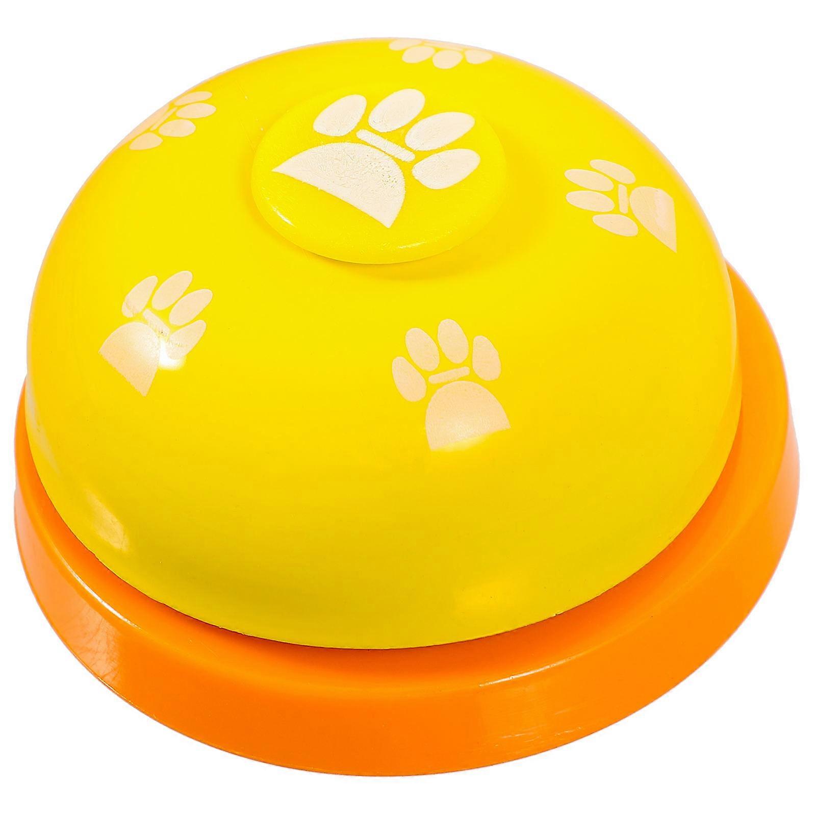 Dog Potty Training Doorbell Portable Pet Training Device Assorted Color Round 1Set