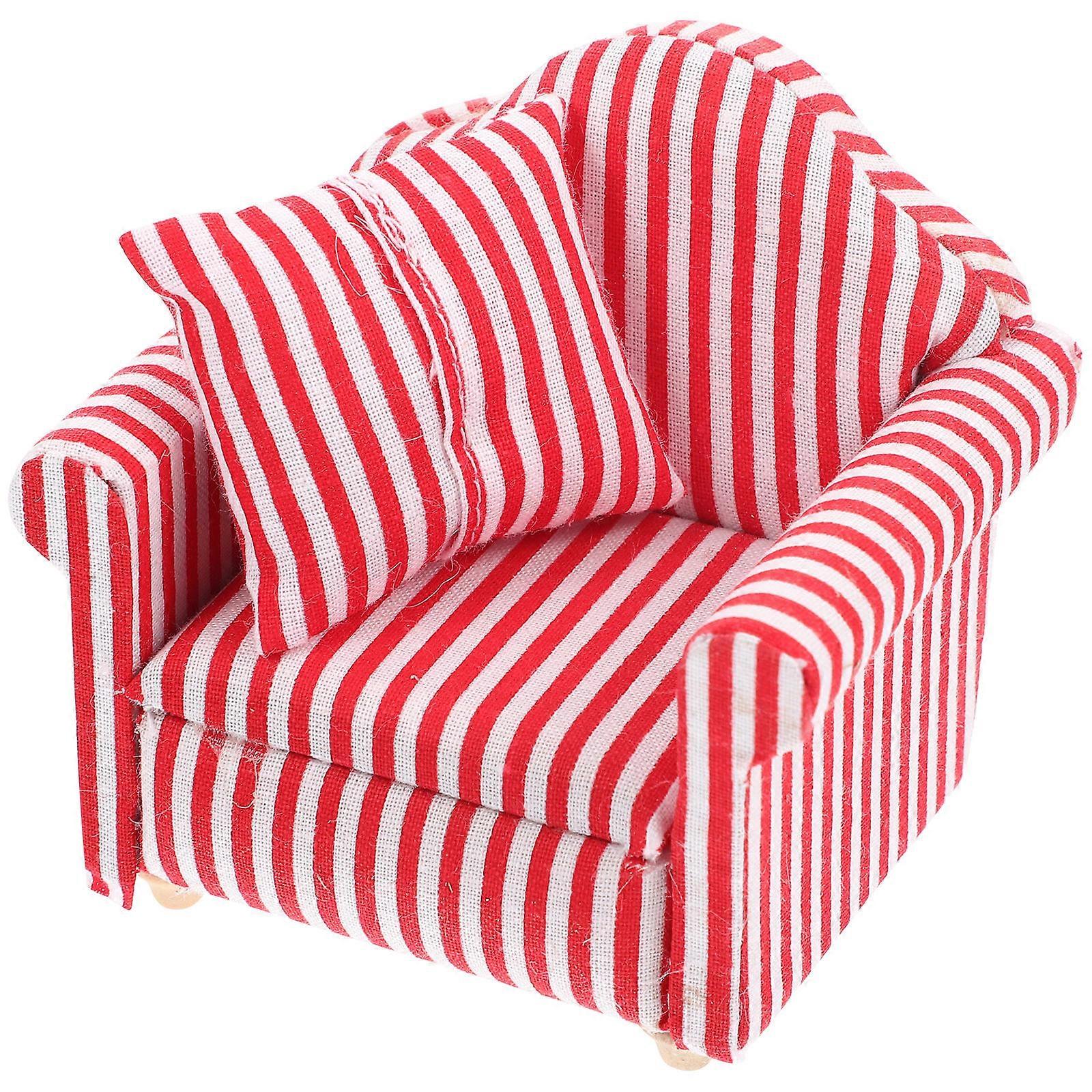 Decorative Miniature Sofa for Pets – Comfortable Hamster Accessory for Resting and Playing, Compact Design for Hamsters, Guinea Pigs, Chinchillas