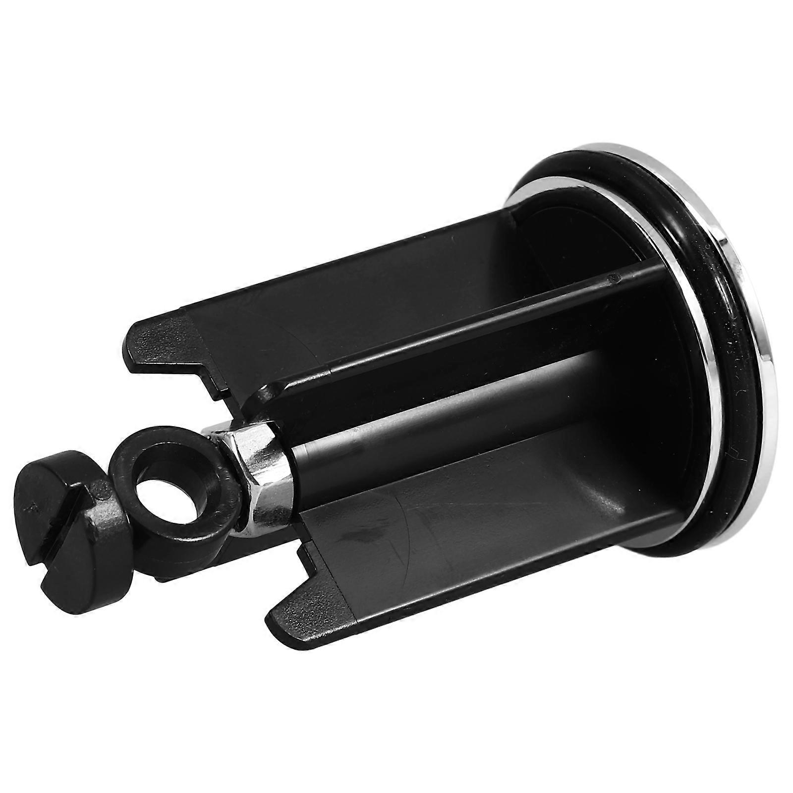 Universal Sink Stopper for Bathroom ABS Copper Rubber Black Easy to Insert and Use Fits Most Drains