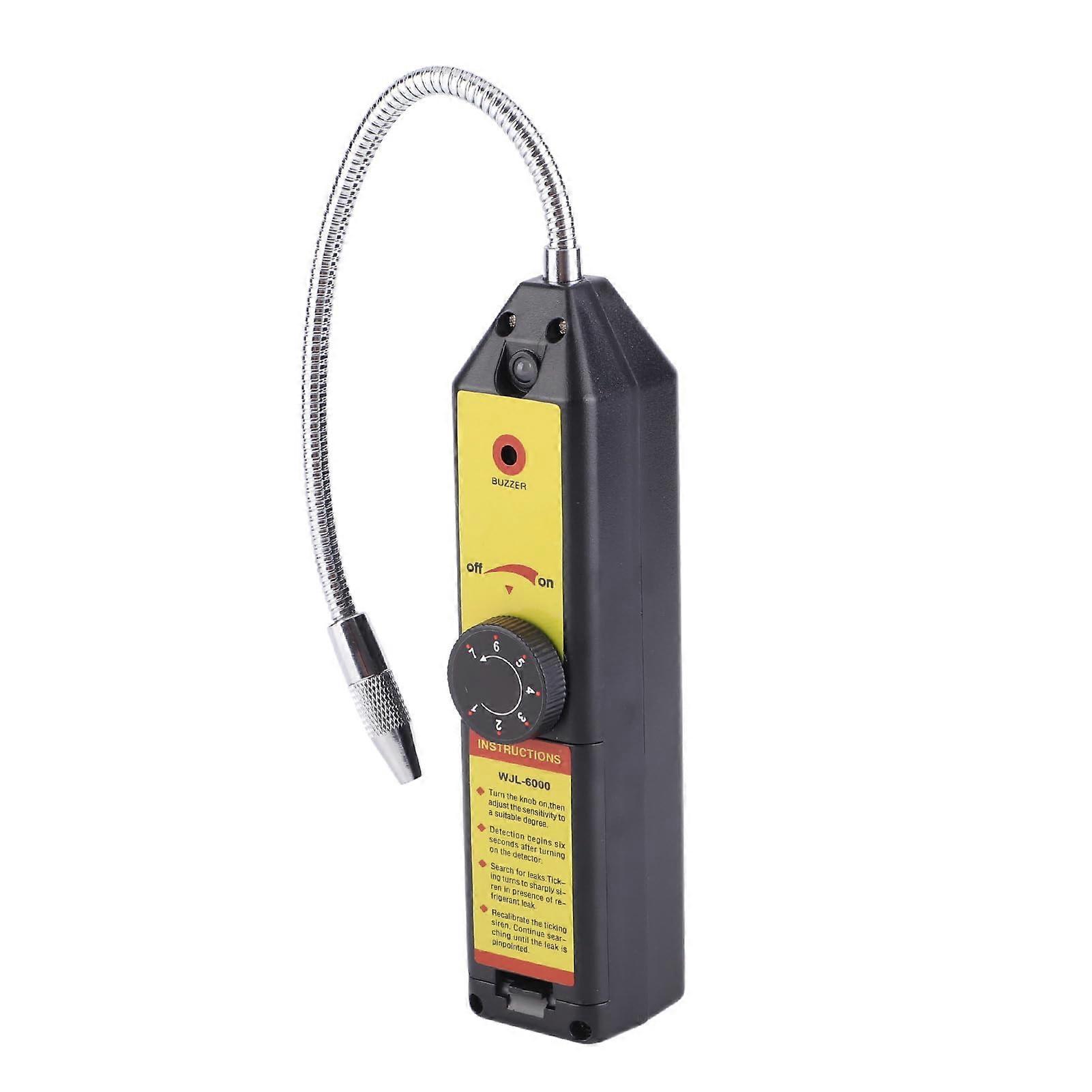 Halogen Leak Tester, HVAC Detector for Car AC, Sensitivity Adjustment, R134a, R410a, R22a