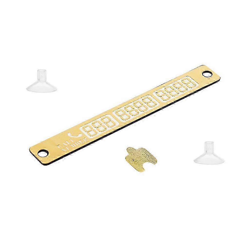 2025 Stylish Car Temporary Stop Parking Card Luminous Phone Number Display Plate