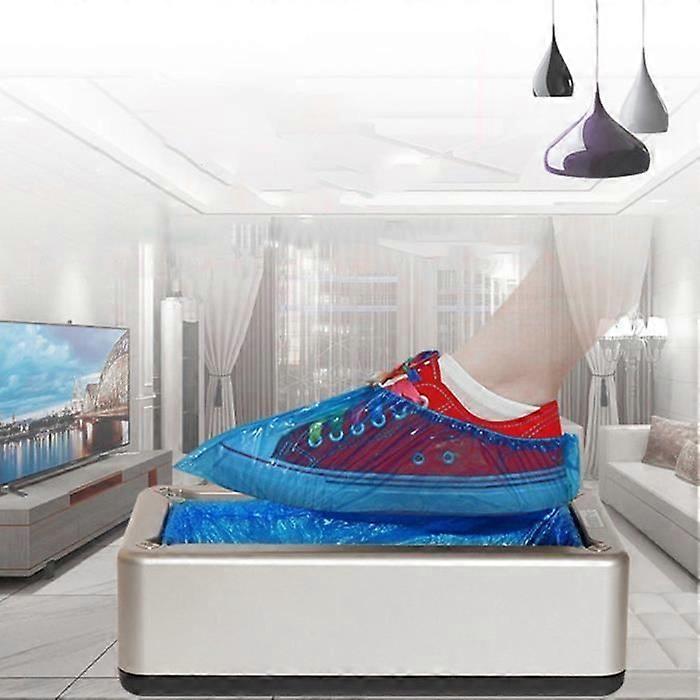 Automatic Shoe Cover Dispenser for Medical and Home Appliances - Silver