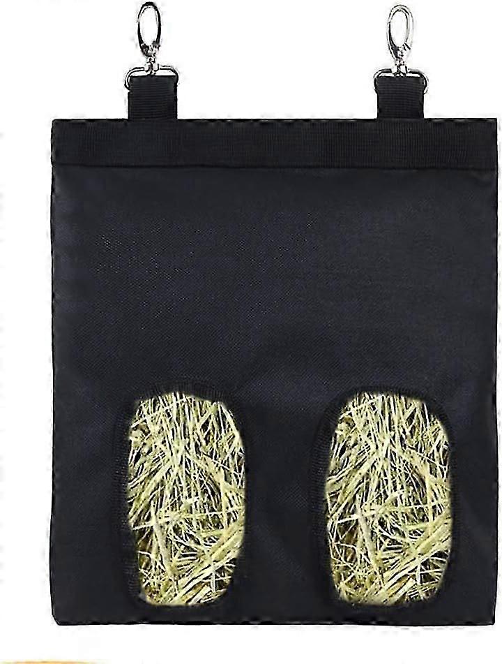 2025 أحدث طراز الأرنب القش حقيبة معلقة القش المغذي حقيبة أرنب القفص التبعي 1 قطعة FontainebleauA