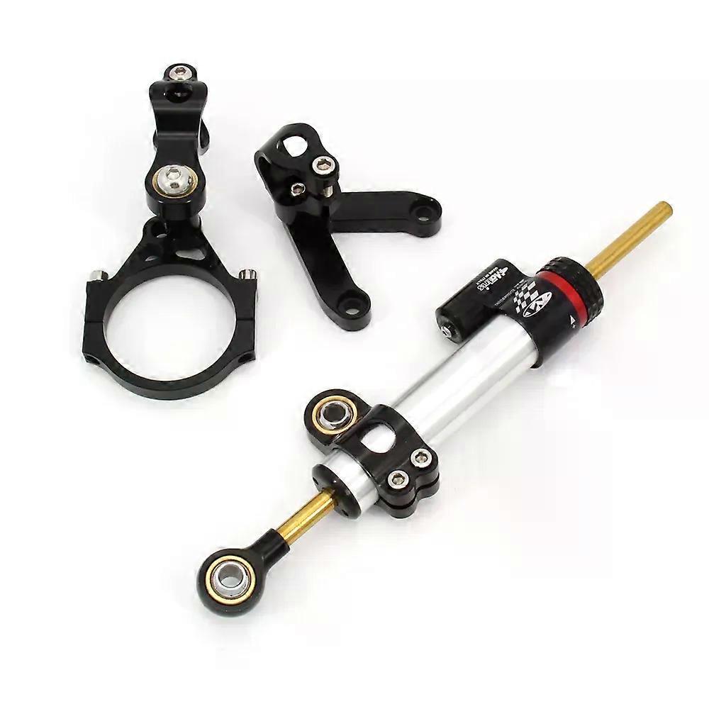 For Ducati 848 EVO 2008-2012 CNC Motorcycle Steering Damper Stabilize Bracket Mounting Kit Support 1098 2007-2009 1198 2009-2011