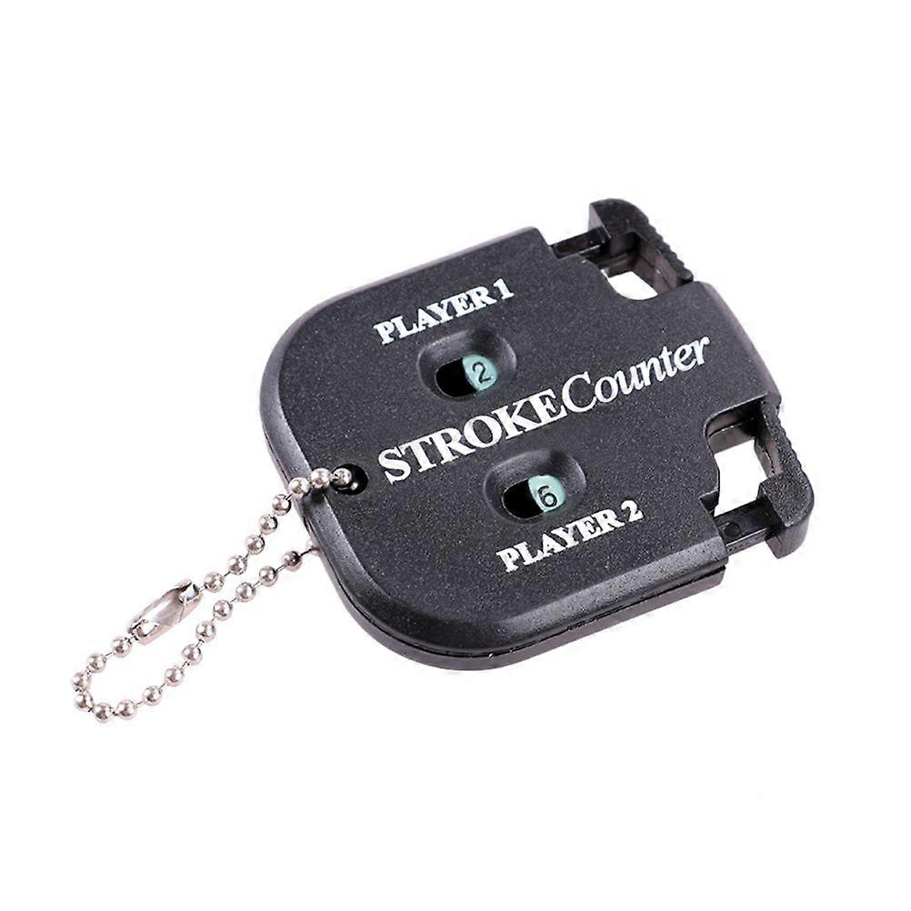 Mini Square Professional Scorer Scoring Device Double-Digit Score Indicator (Black)