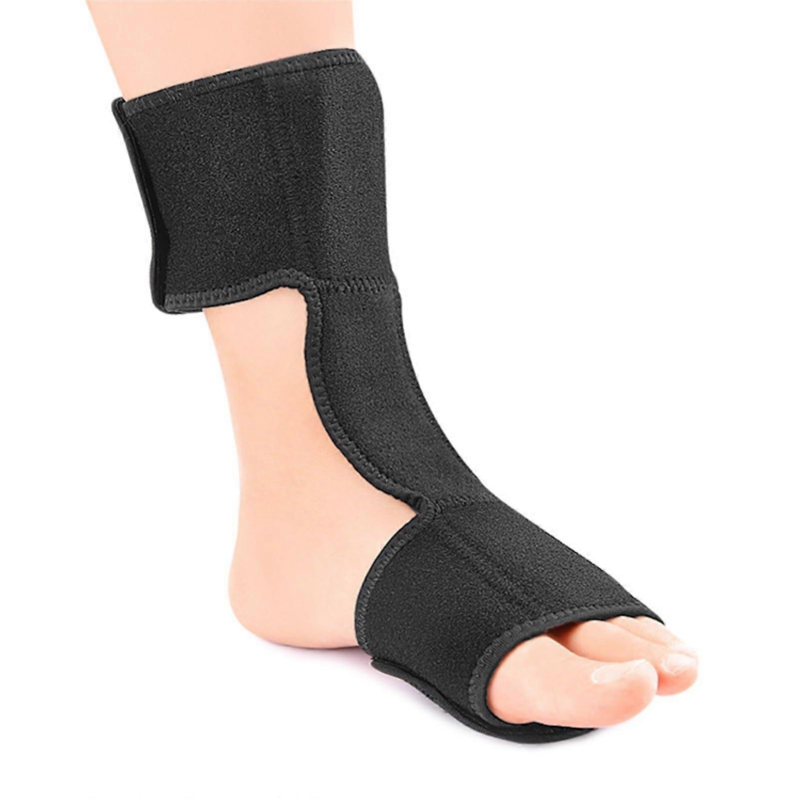 Plantar Fasciitis Night Splint with Arch Support for Heel Spurs  Pain Adjustable Black