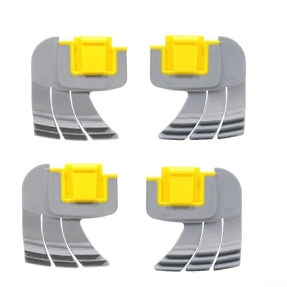 Professional Cyclone Scrubbing Brush Set, 4-Piece, For Zodiac MX8 MX6 Elite Robotic Pool Cleaner Replacement Parts