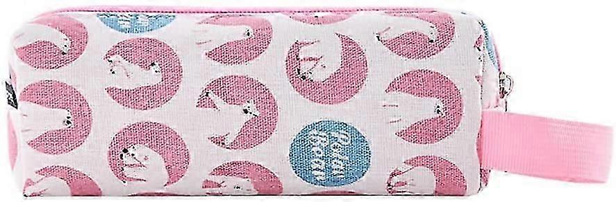 الكلاسيكية المحمولة قلم رصاص حالة حامل القلم المنظم ، قماش حقيبة تخزين القضية