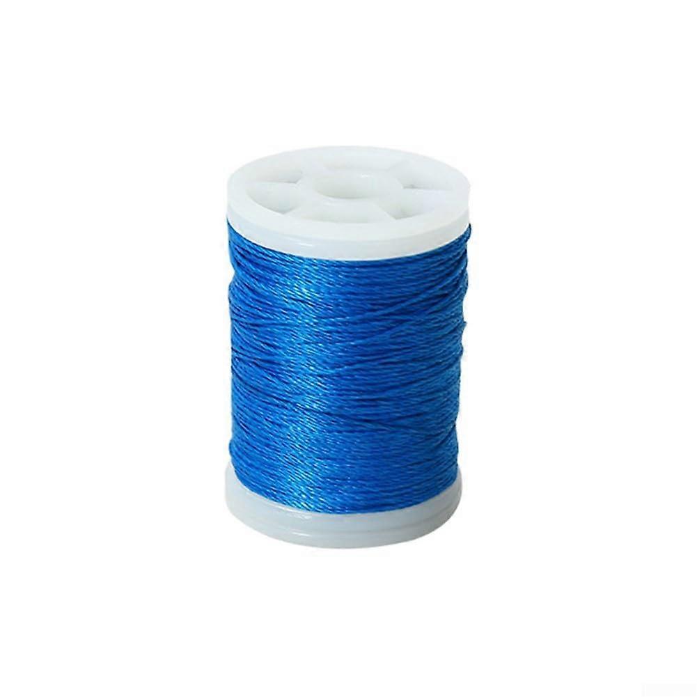 Heavy Duty Bowstring Serving Thread 120m Roll, String Protector, Cord Spool (blue)