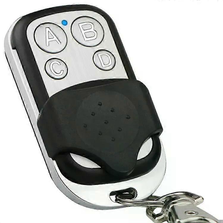 Universal 4 Buttons Garage Door Opener Remote Control 433MHZ Clone Fixed Learning Rolling Code Duplicator Garage