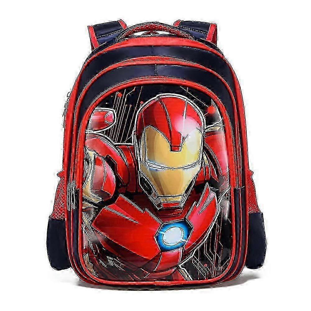 Kids Iron Man Captain America Spider Man Backpack School Bag Gifts